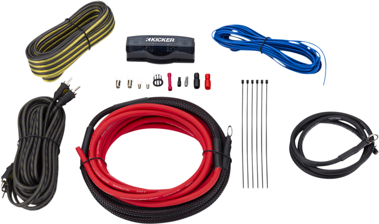 Amp Install Kit - 8 Gauge