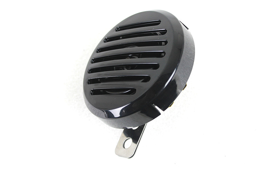 Wyatt Gatling #72815B - Universal Horn Electric Black 12 Volt