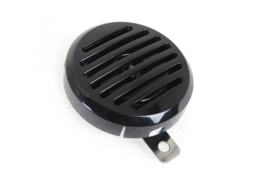Wyatt Gatling #72815B - Universal Horn Electric Black 12 Volt