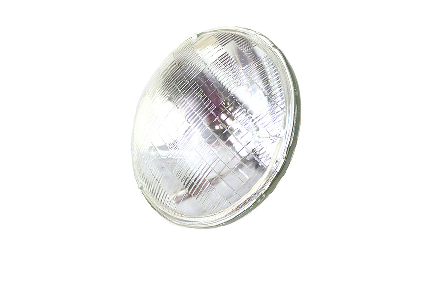 V-Twin #77148B - 7 inch 12 Volt Sealed Beam Flute Lens