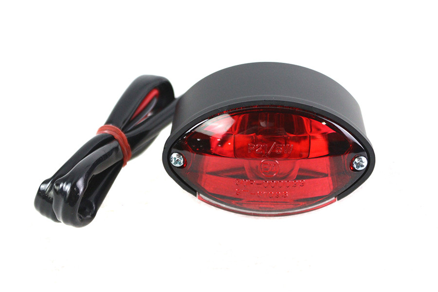 V-Twin #71732B - Micro Oval Tail Lamp Black