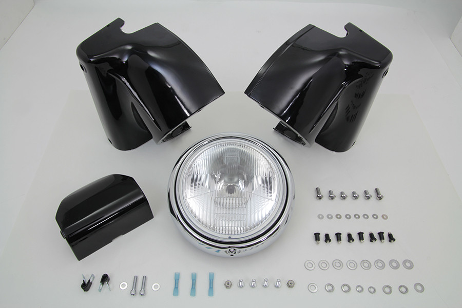 Wyatt Gatling #160016 - Black Headlamp Cowl Kit