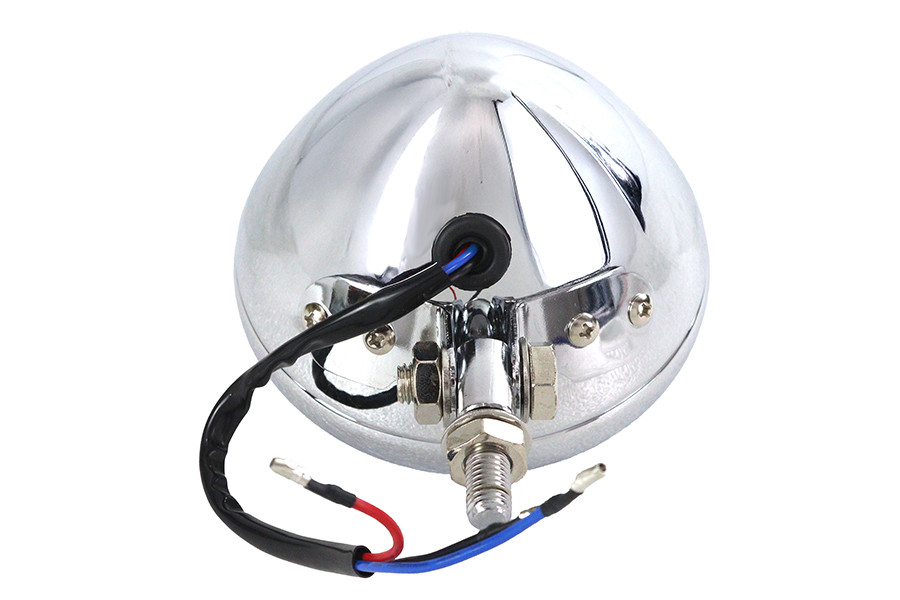 V-Twin #78883AP - 4-1/2 inch Bates Style Headlamp Chrome
