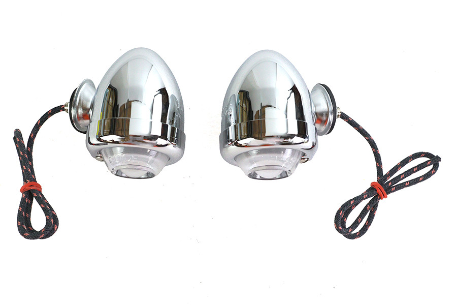 V-Twin - Replica Guide DH-49 Bullet Marker Lamp Set