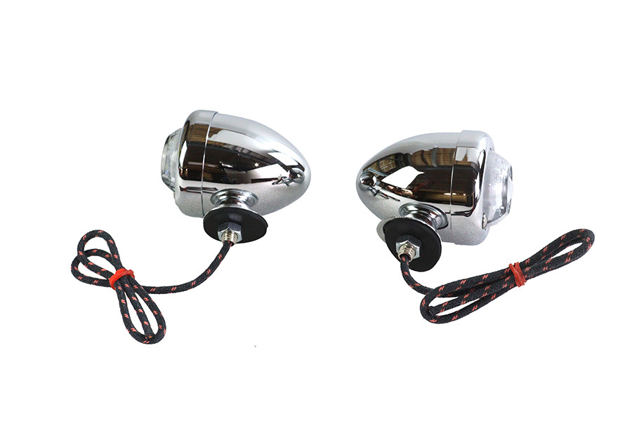V-Twin - Replica Guide DH-49 Bullet Marker Lamp Set