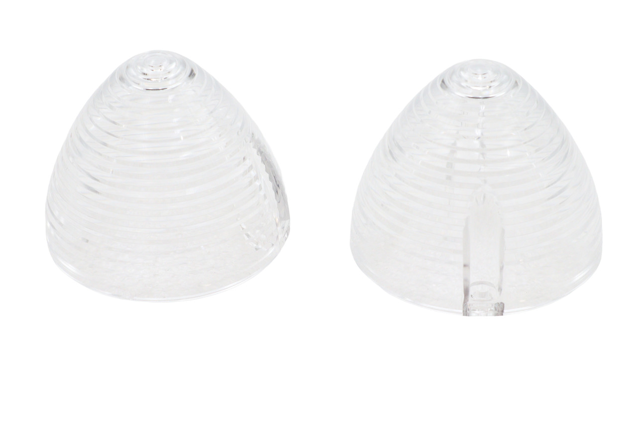 V-Twin #78952C - Bullistic Turn Signal Lenses Clear