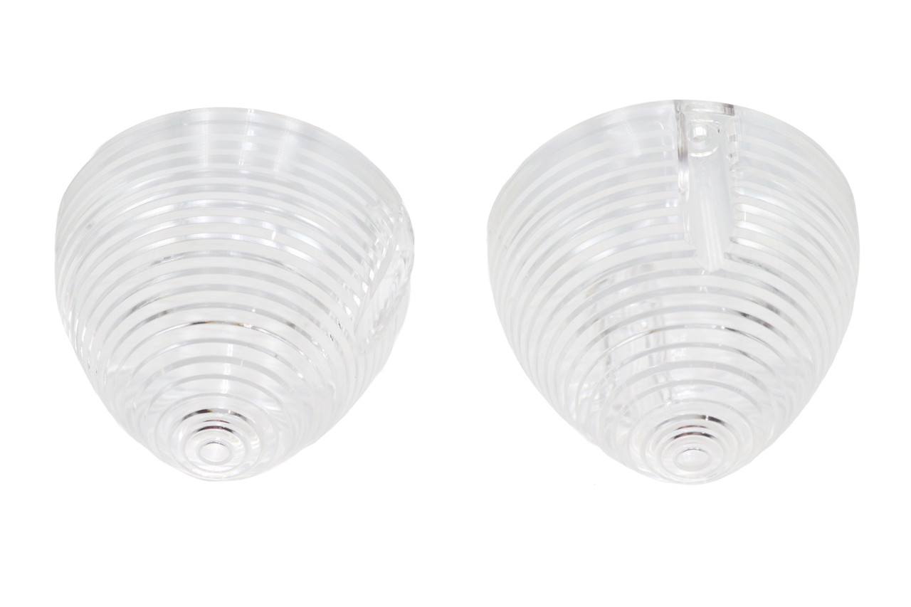 V-Twin #78952C - Bullistic Turn Signal Lenses Clear