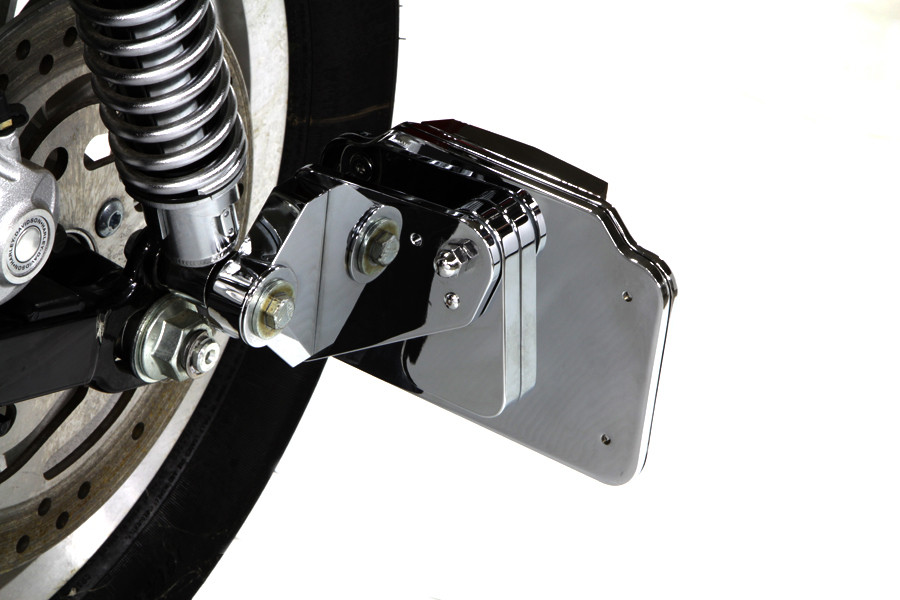 V-Twin - Side Mount Tail Lamp Plate Set