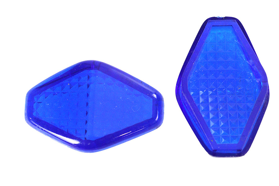 Wyatt Gatling - Lens Set Diamond Style Blue Custom Style