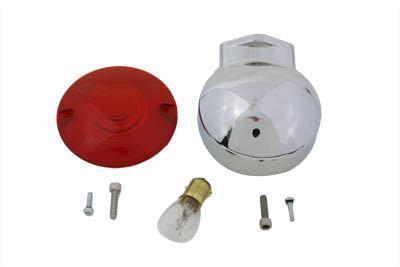 Wyatt Gatling #12-6030DRB - Chrome Turn Signal Rear