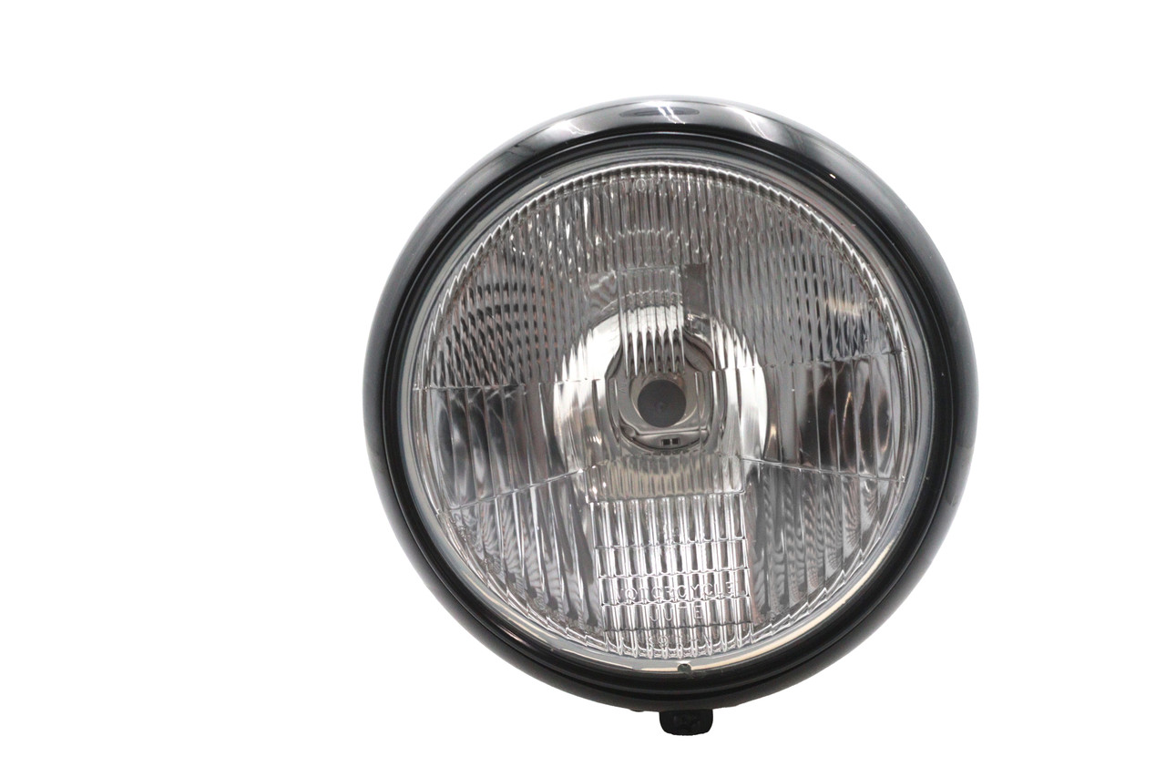 Wyatt Gatling #72171B - 7 inch Headlamp Assembly H-4 Type Black