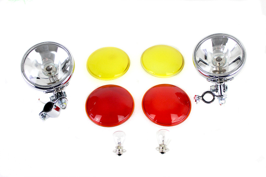 V-Twin - Spring Fork Spotlamp Kit