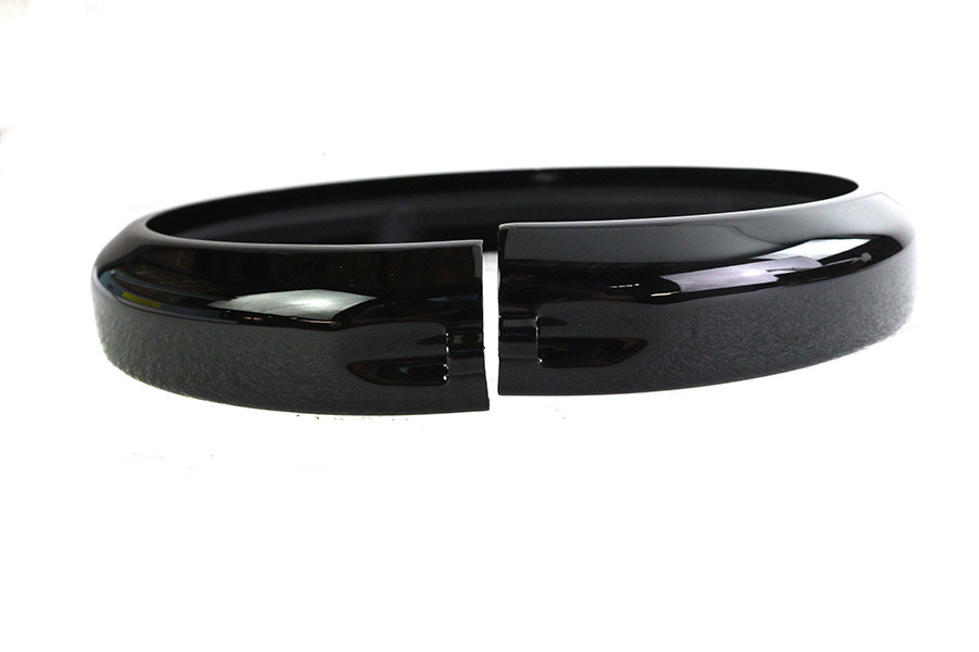 V-Twin #78962 - Outer Headlamp Trim Rim Black