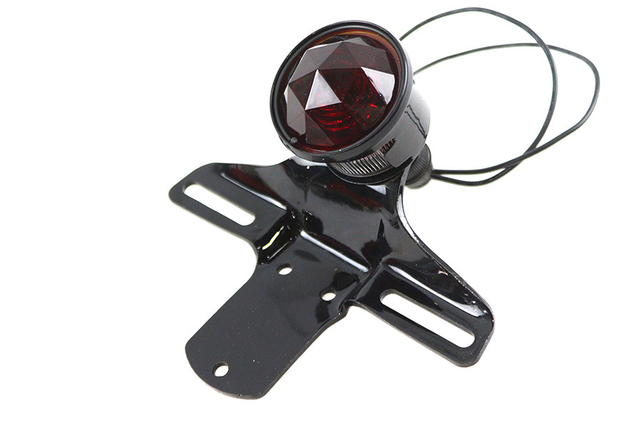 V-Twin - Replica Tail Lamp with Faceted Red Lens