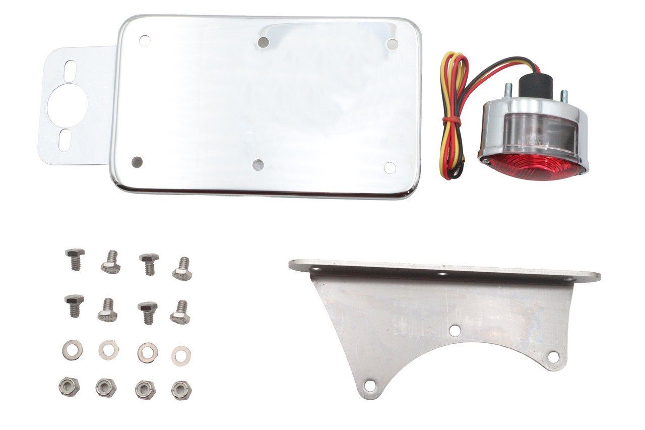V-Twin - Vertical Side Mount Tail Lamp Kit