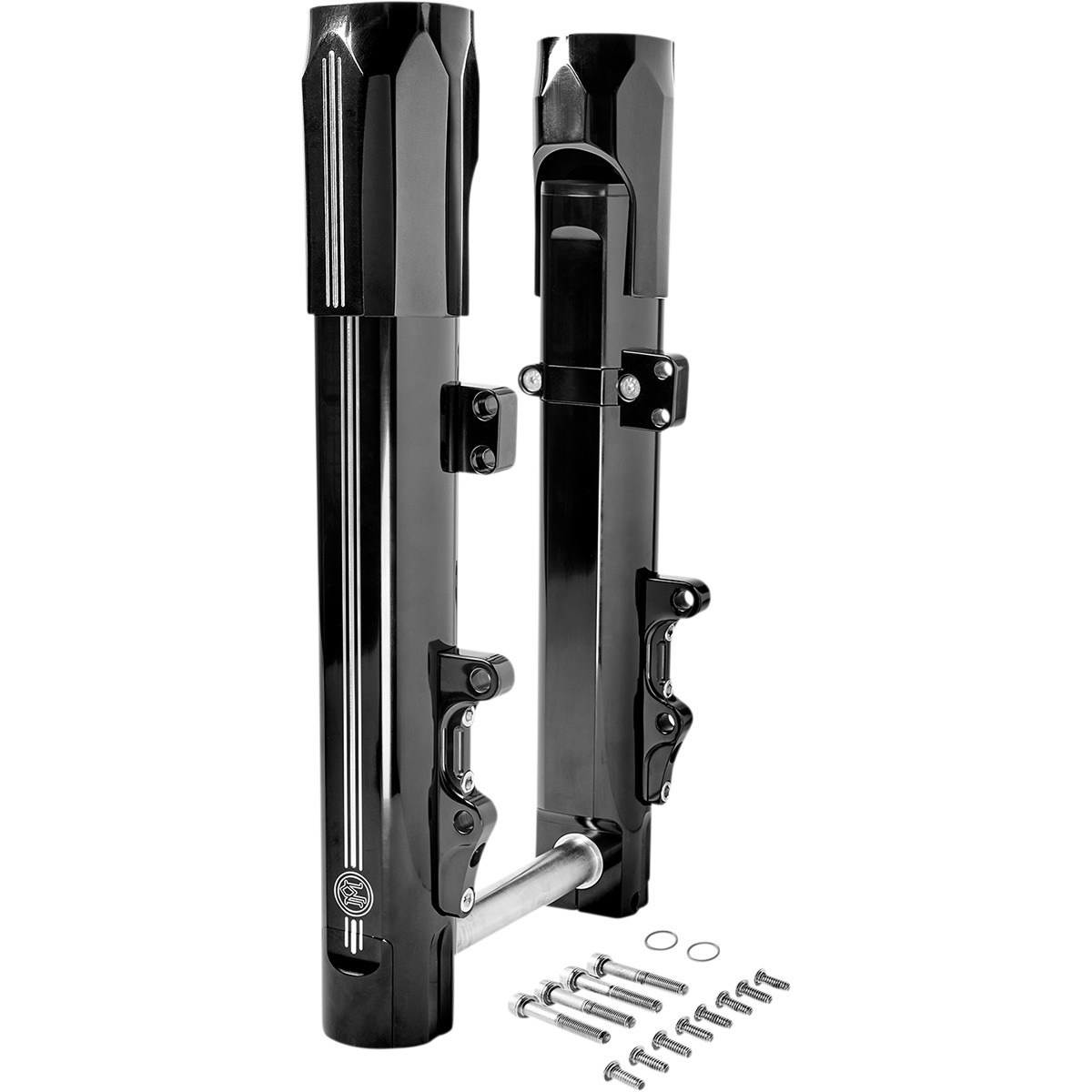Performance Machine (PM) #0208-2173-BM - Fork Legs - Contrast Cut - Lower - Dual Disc