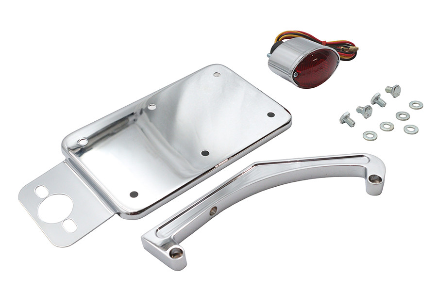V-Twin - Vertical Side Mount Tail Lamp Kit