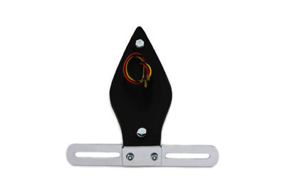 Wyatt Gatling #20-6580RLED - Chrome Teardrop LED Tail Lamp Assembly with Red Lens