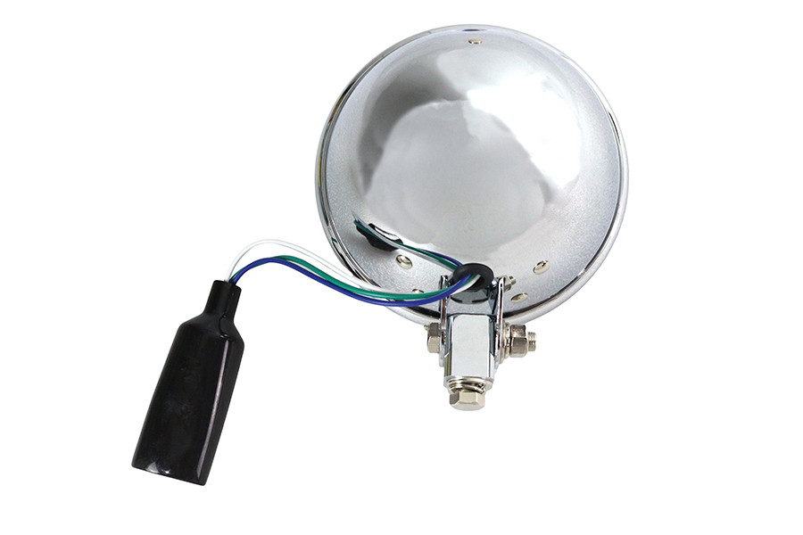 Wyatt Gatling #83075 - 5-3/4 inch Round Headlamp Chrome