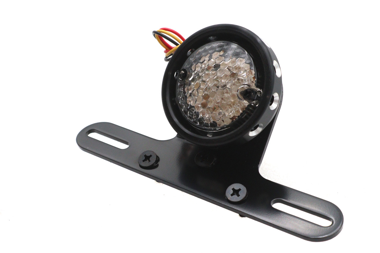 Ultima #8-232 - Drilled Black Bezel Tail Lamp