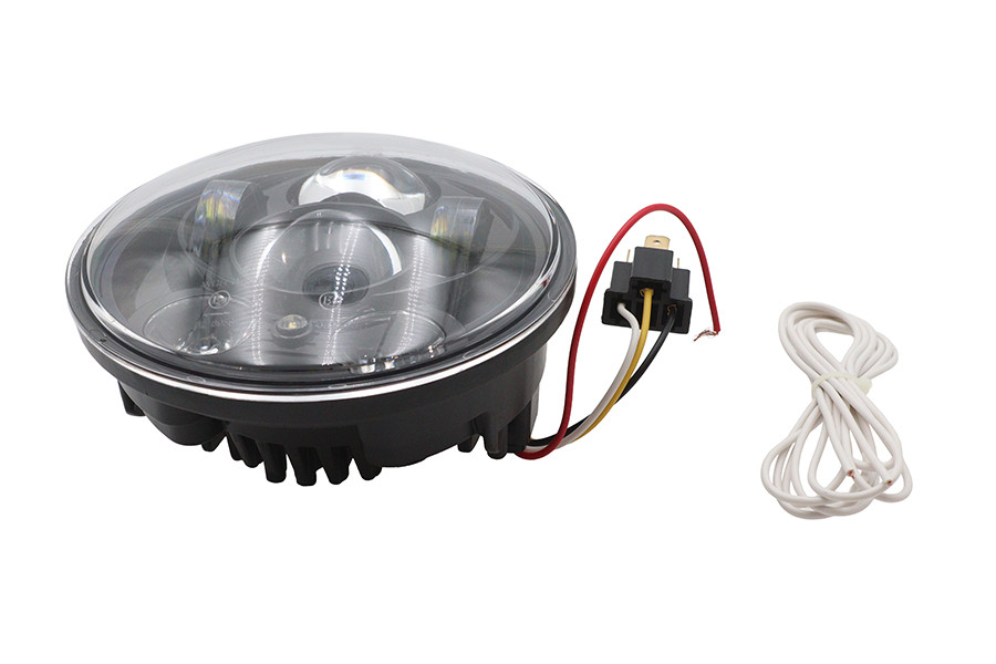 Ultima #8-484 - 5-3/4 inch Daylight Projector LED Headlamp Black
