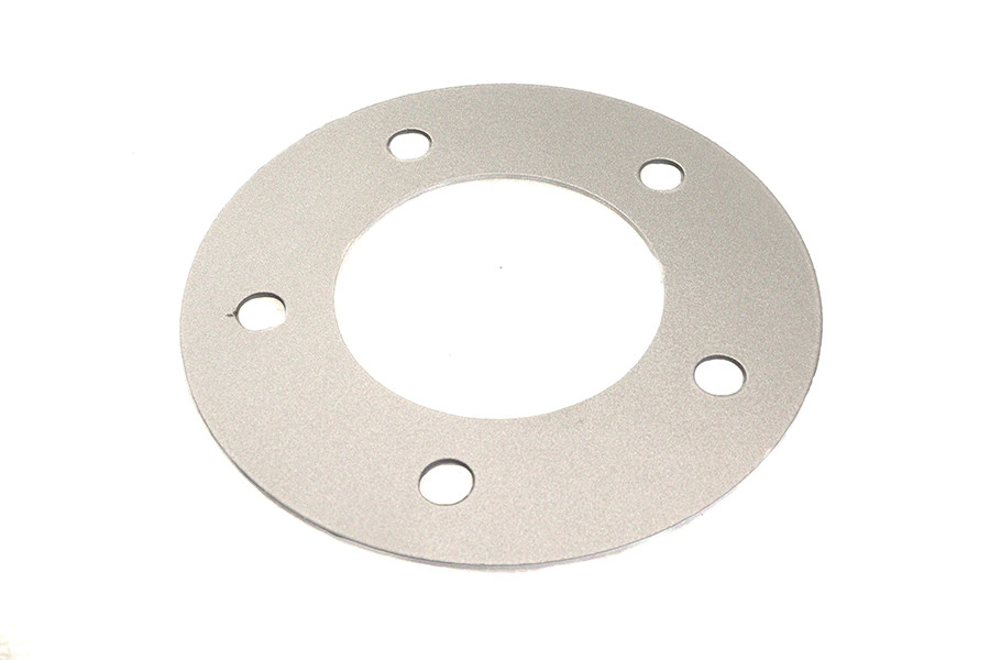 V-Twin - Front Wheel Hub Plate Silver