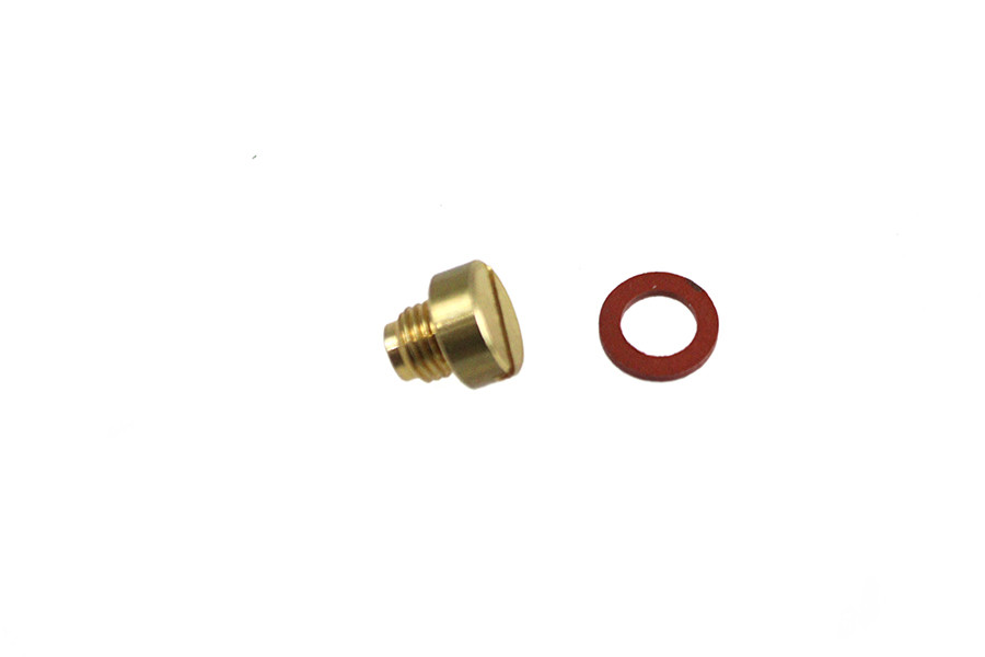 V-Twin - Linkert Carburetor Bowl Drain Plug and Gasket Kit