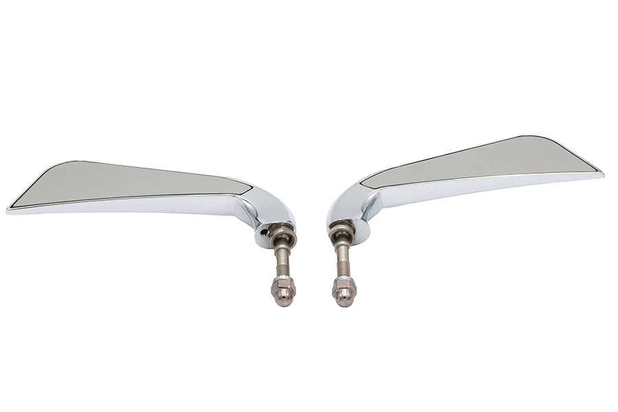 Wyatt Gatling #M60-6356 - Evil Eye Mirror Set with Billet Stems