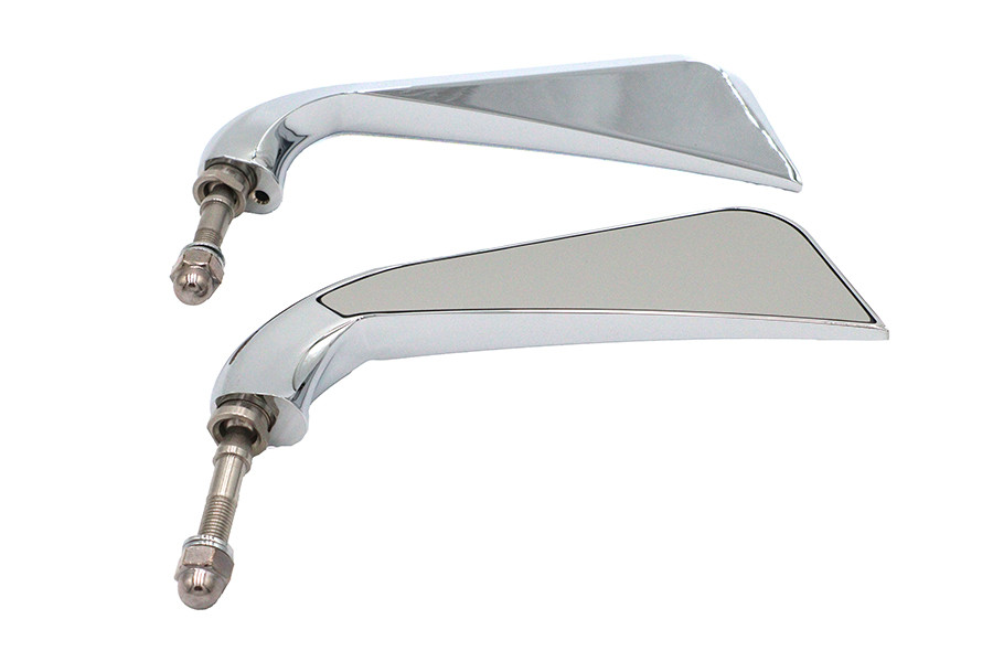 Wyatt Gatling #M60-6356 - Evil Eye Mirror Set with Billet Stems