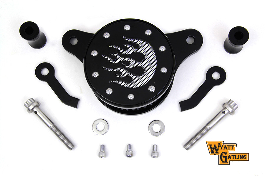 Wyatt Gatling #77568F - Wyatt Gatling Air Cleaner Kit Black