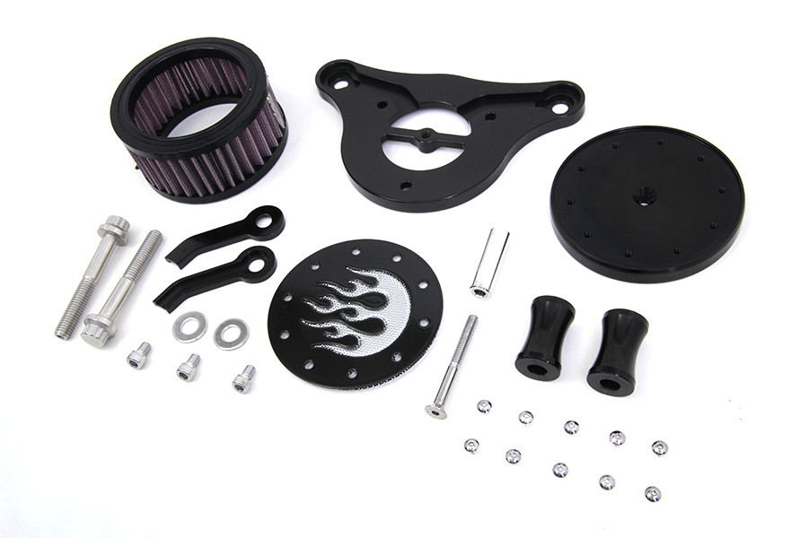 Wyatt Gatling #77568F - Wyatt Gatling Air Cleaner Kit Black
