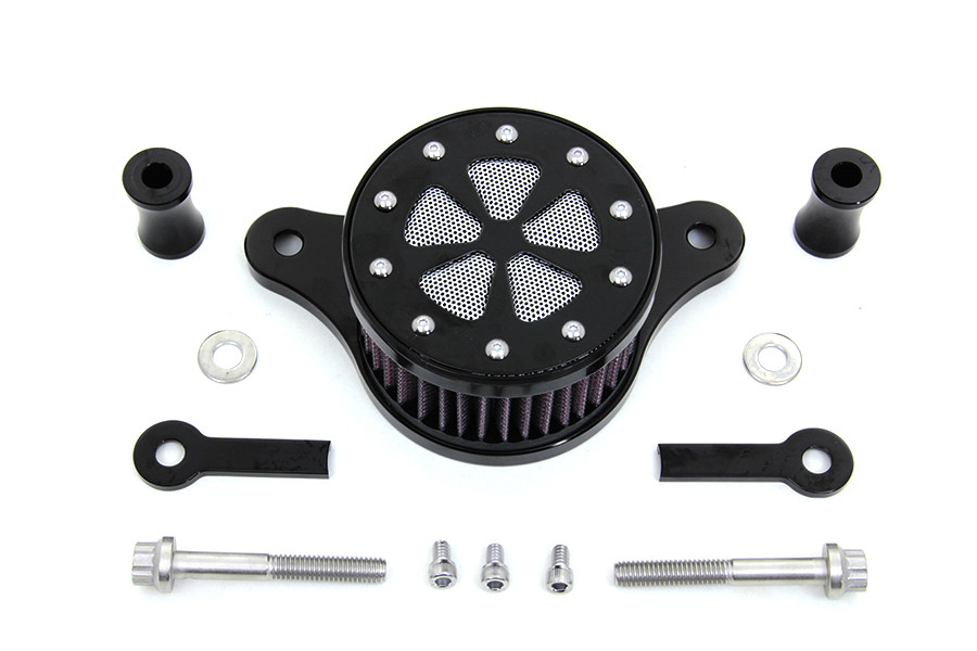 Wyatt Gatling #77569B - Wyatt Gatling Air Cleaner Kit Black
