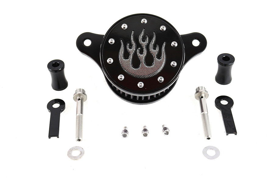 Wyatt Gatling #77569F - Wyatt Gatling Air Cleaner Kit Black