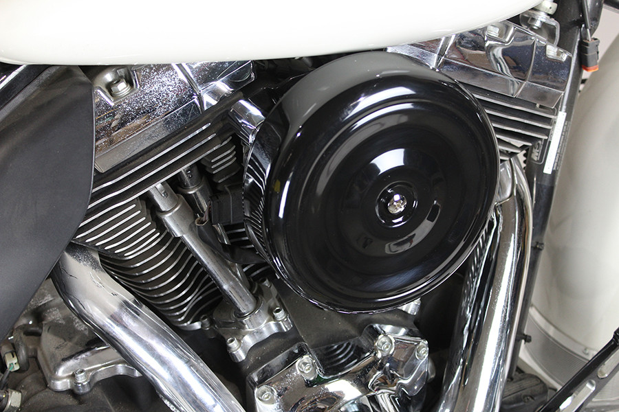 Wyatt Gatling - 8 inch Round Air Cleaner Kit Black