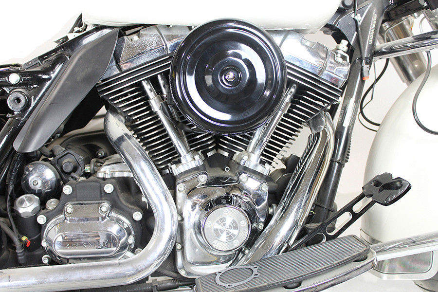 Wyatt Gatling - 8 inch Round Air Cleaner Kit Black
