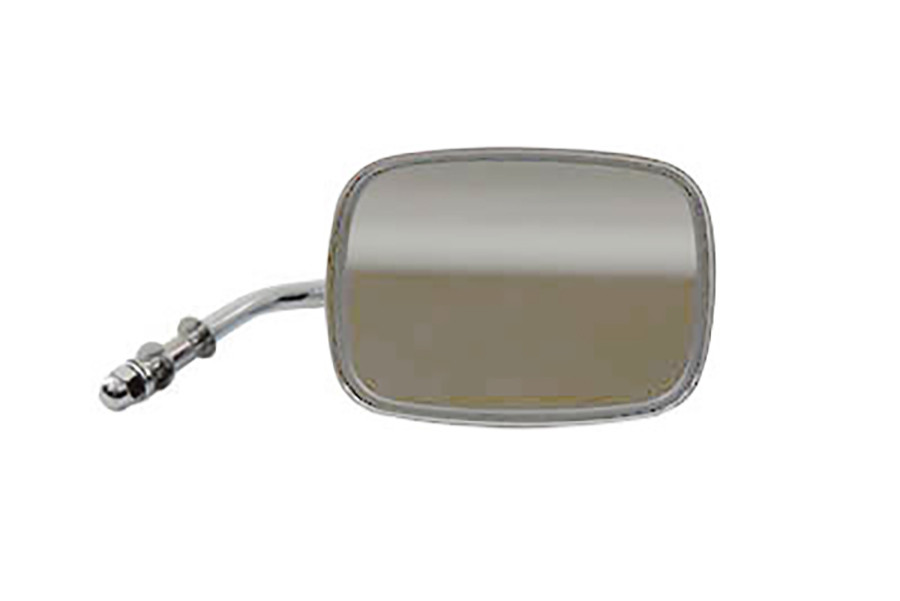 Wyatt Gatling #60-0001 - Chrome Replica Swivel Mirror with Short Stem