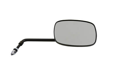 Wyatt Gatling #60-0001AB - Black Replica Swivel Mirror with Long Stem