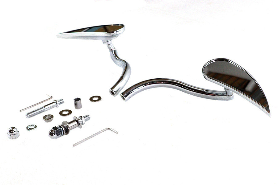Wyatt Gatling #70510 - Ellipse Mirror Set with Round Stems