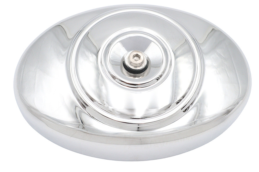 Wyatt Gatling #76056 - Air Cleaner Cover Oval Chrome