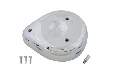 Wyatt Gatling #70828 - Chrome Teardrop Air Cleaner Assembly