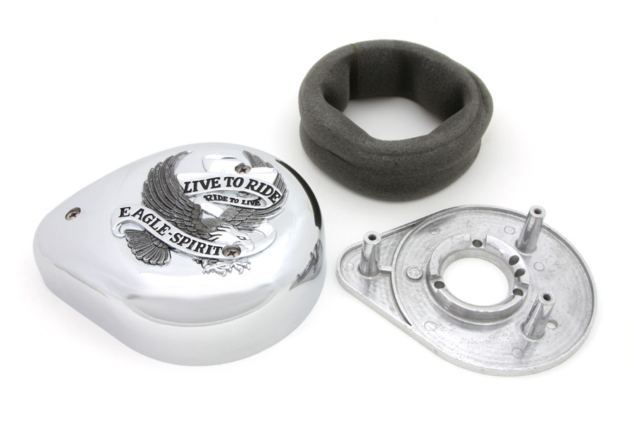 Wyatt Gatling - Eagle Spirit Chrome Teardrop Air Cleaner