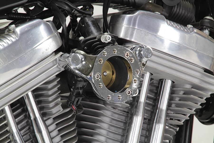 Wyatt Gatling - Integral Breather/Carburetor Mount Bracket