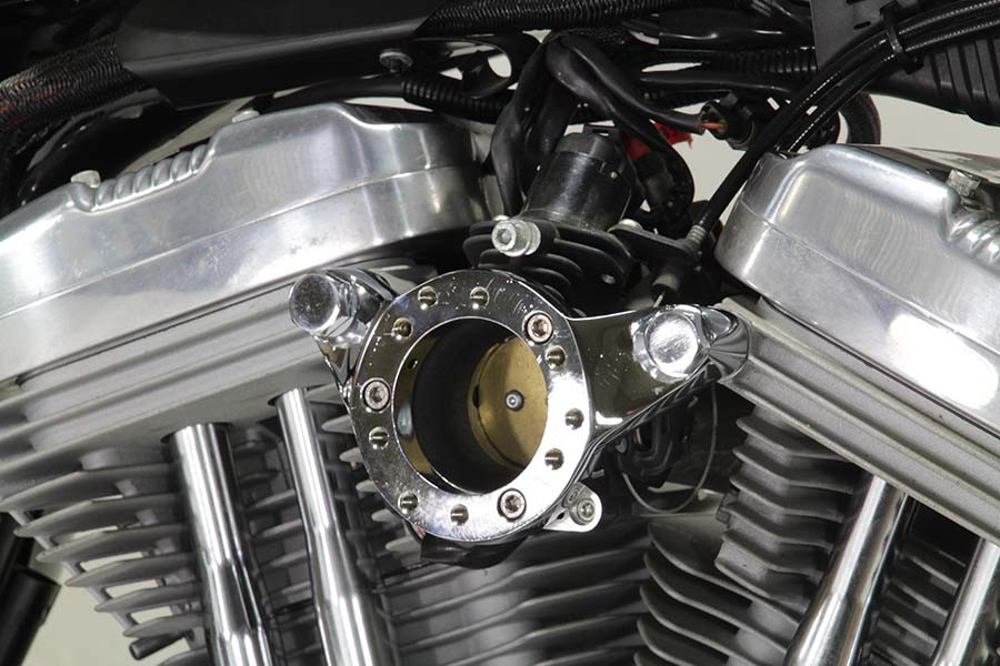 Wyatt Gatling - Integral Breather/Carburetor Mount Bracket