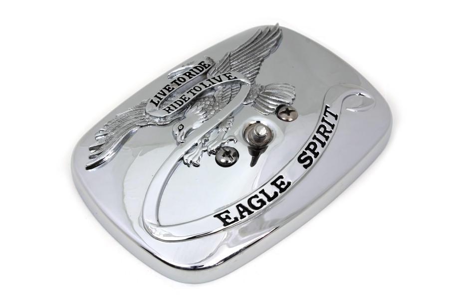 Wyatt Gatling - Chrome Eagle Spirit Mirror Head