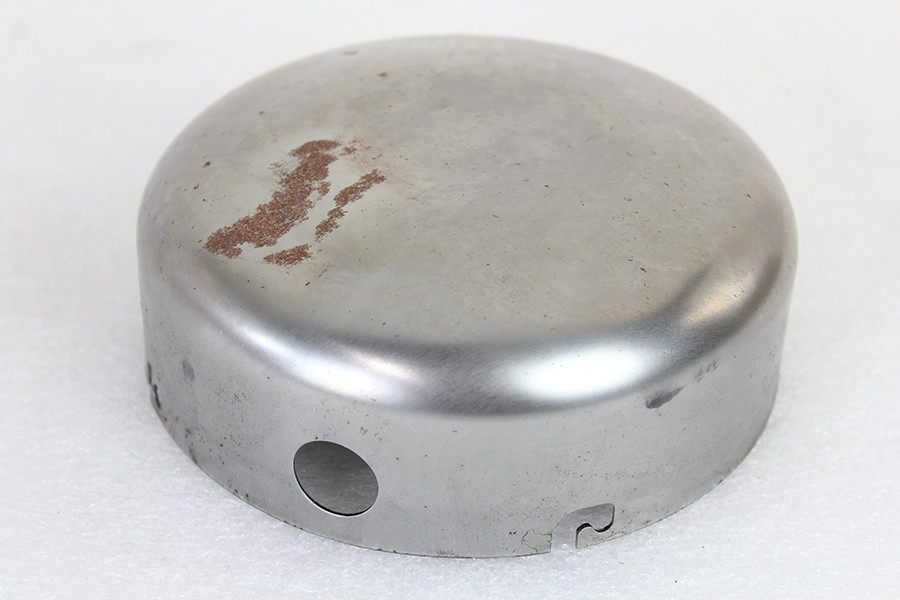V-Twin #B-2102 - Raw 6 inch Air Cleaner Cover