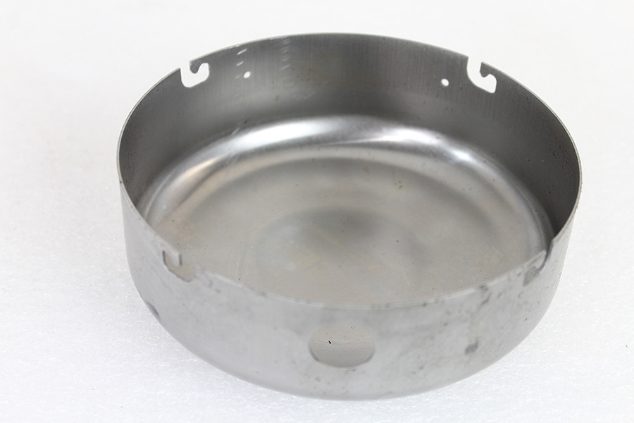 V-Twin #B-2102 - Raw 6 inch Air Cleaner Cover