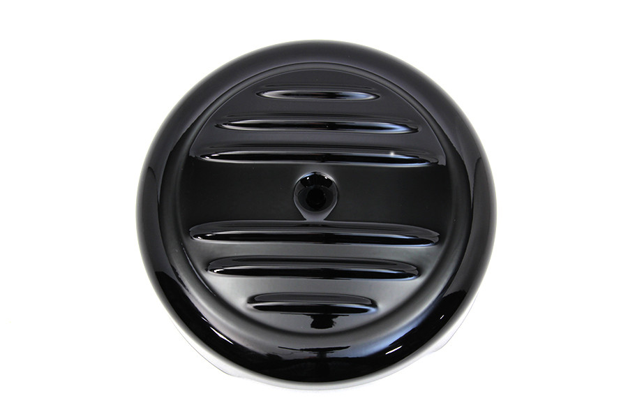 Wyatt Gatling #77958B - 8 inch Black Stripe Air Cleaner Cover