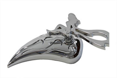 Wyatt Gatling #76438B4 - Teardrop Mirror Set Chrome