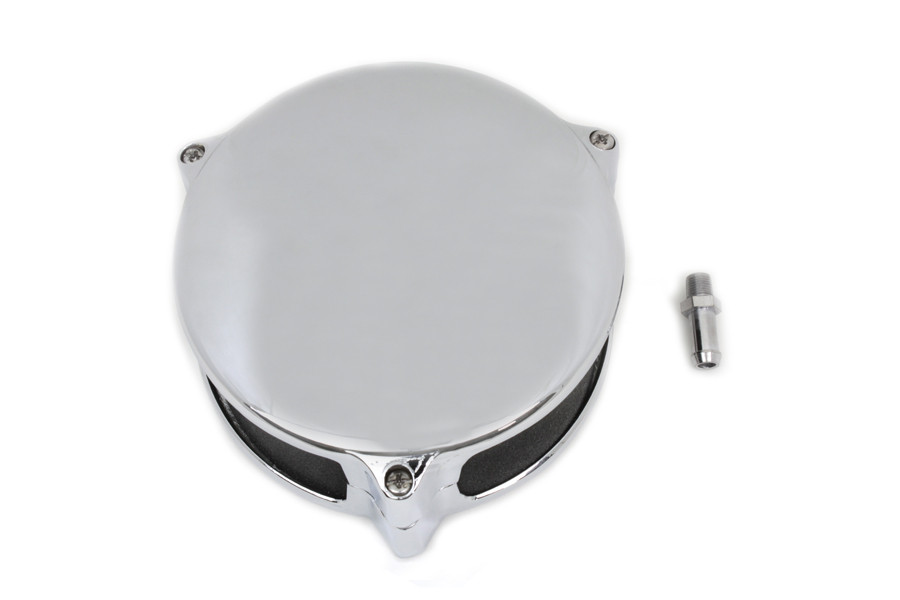 Motorshop - Wyatt Gatling Chrome Deco Air Cleaner Assembly
