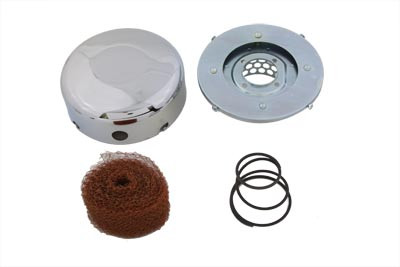 Wyatt Gatling - Smooth Chrome J-Slot Air Cleaner